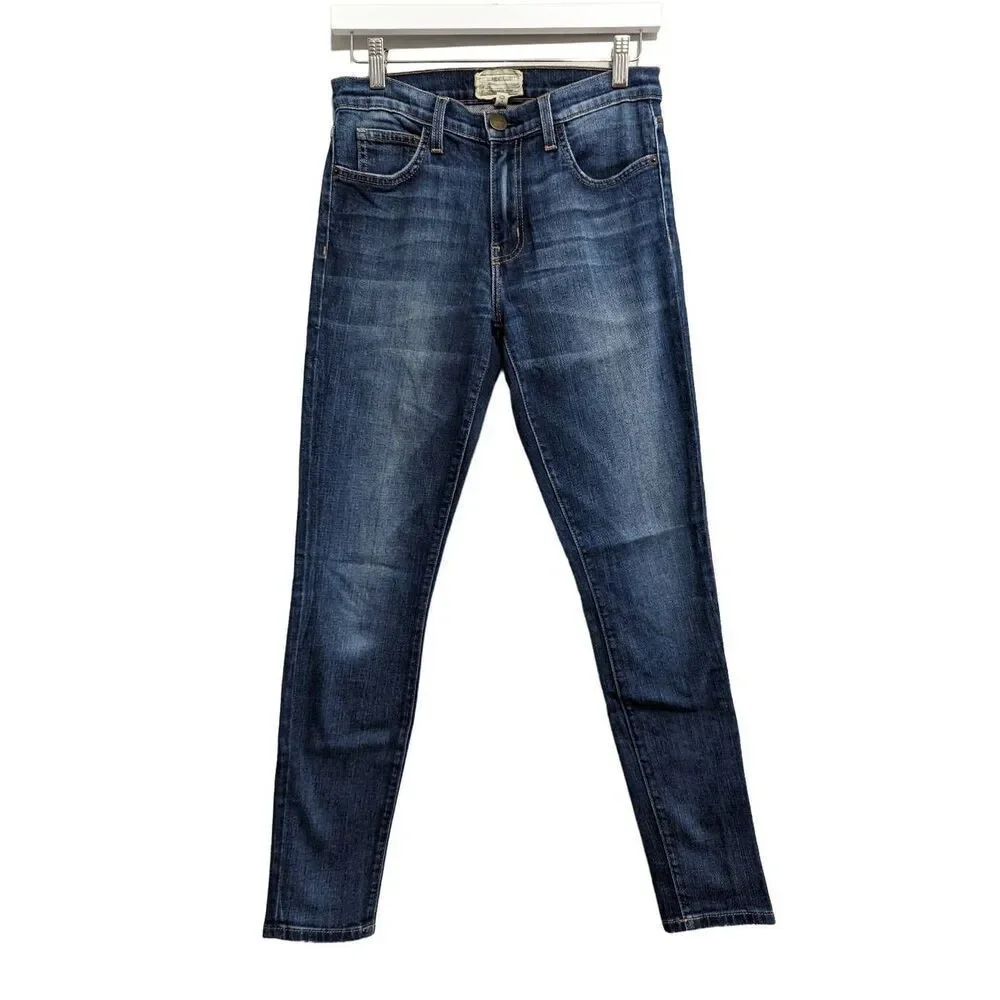 Current/Elliot The High Waist Ankle Skinny Jeans in Darcy Size 27